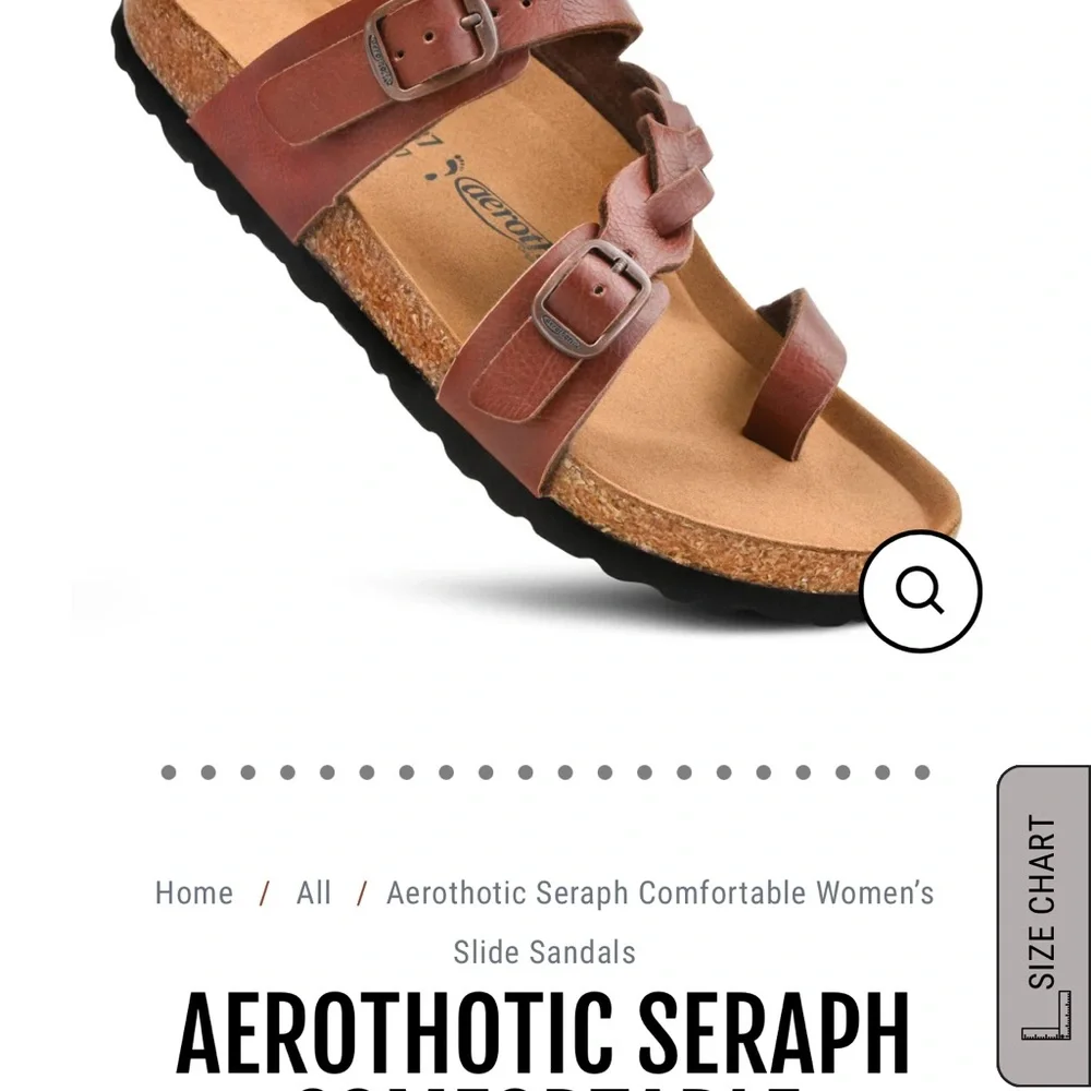 Aerothotic Seraph‎ Brown Sandals - Picture 5 of 5